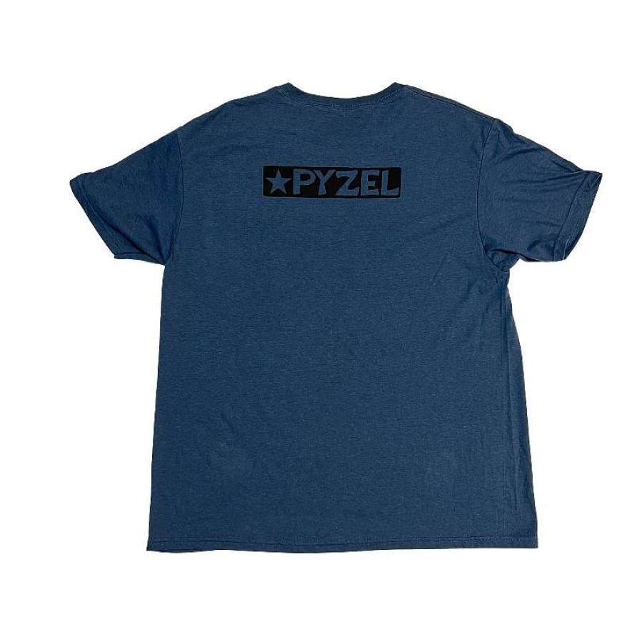 Roupas Pyzel | Camiseta Com Logotipo Pyzel Preto Indigo