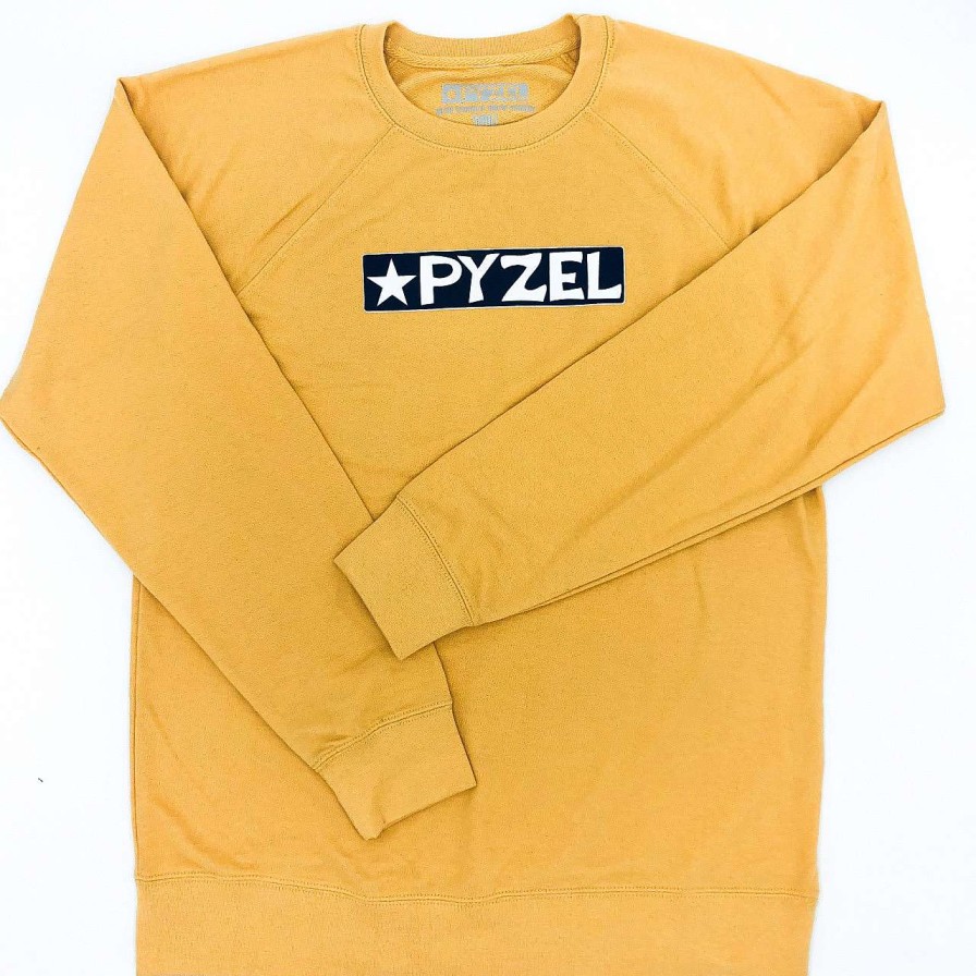 Roupas Pyzel | Pyzel Bar Logo Crew Harvest Dourado